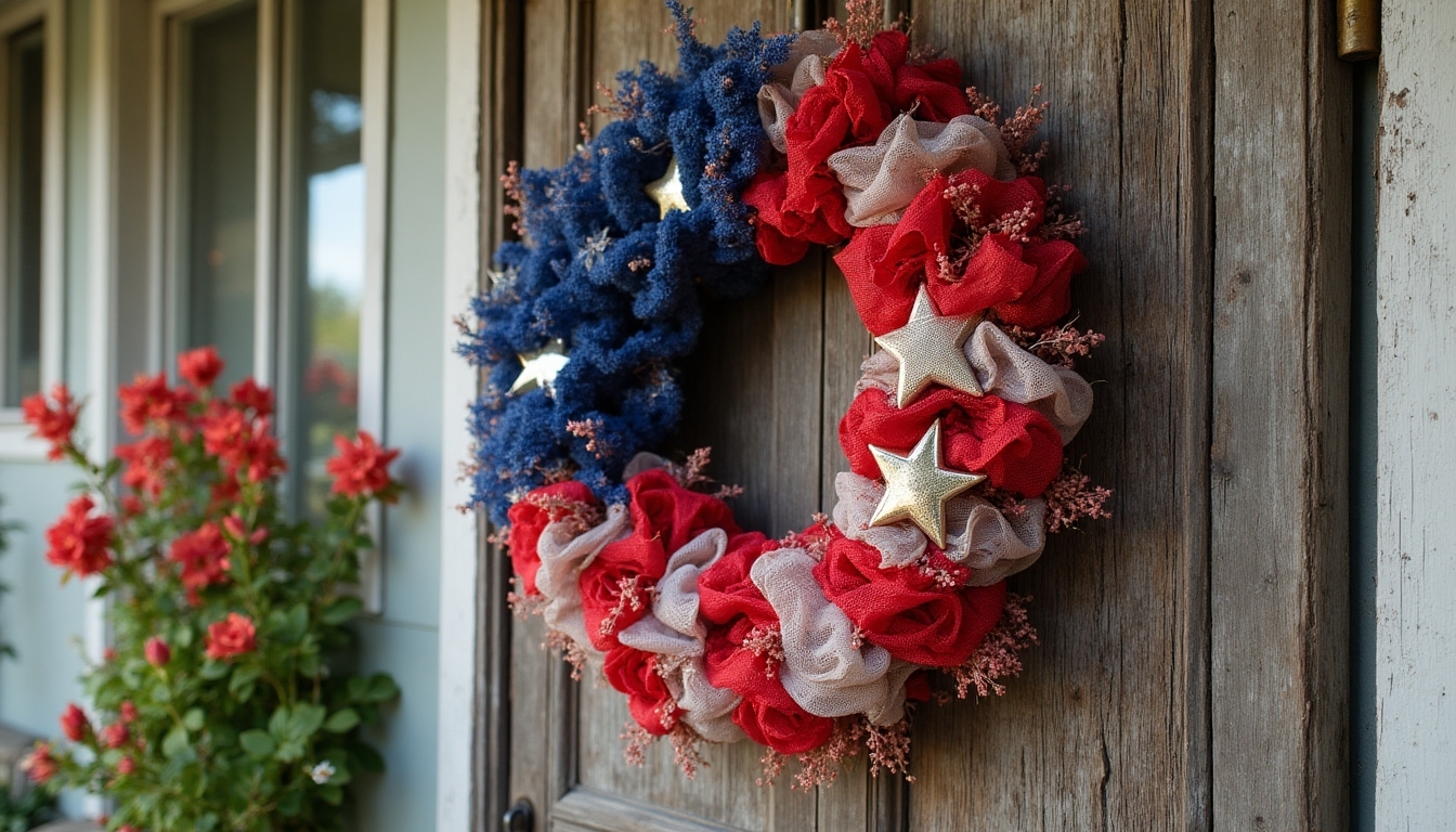 patriotic wreaths for celebrations