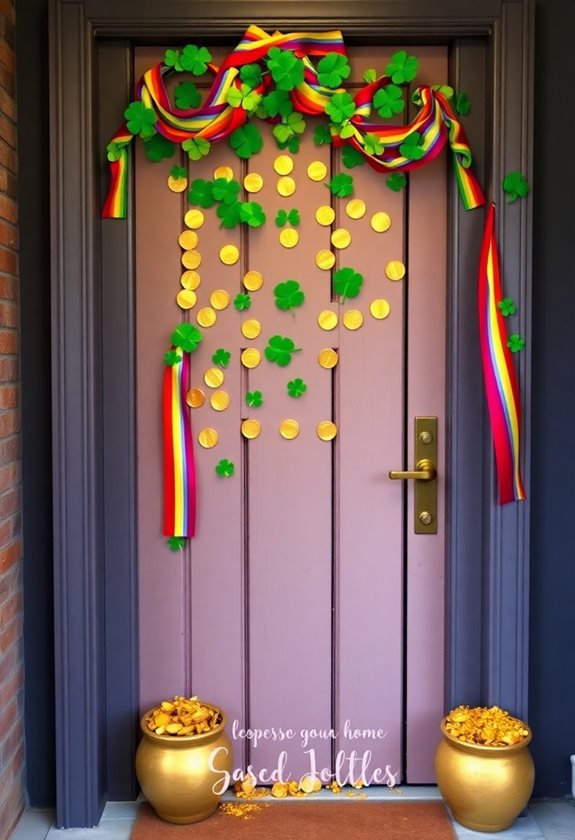 personalize your leprechaun door