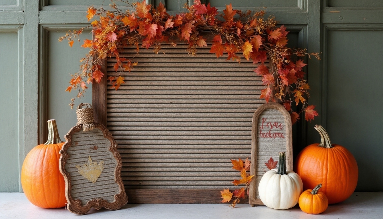 personalized thanksgiving welcome signs