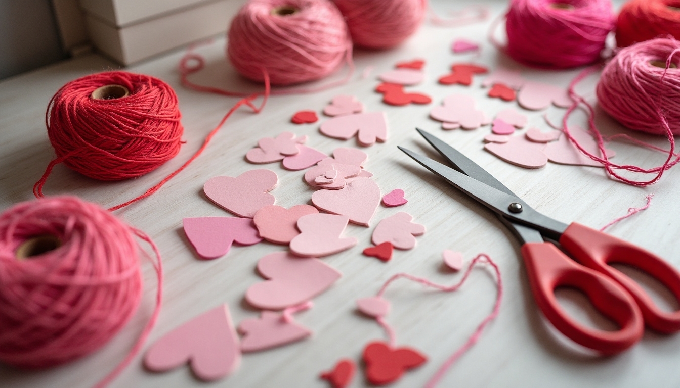 prepare sturdy hanging string