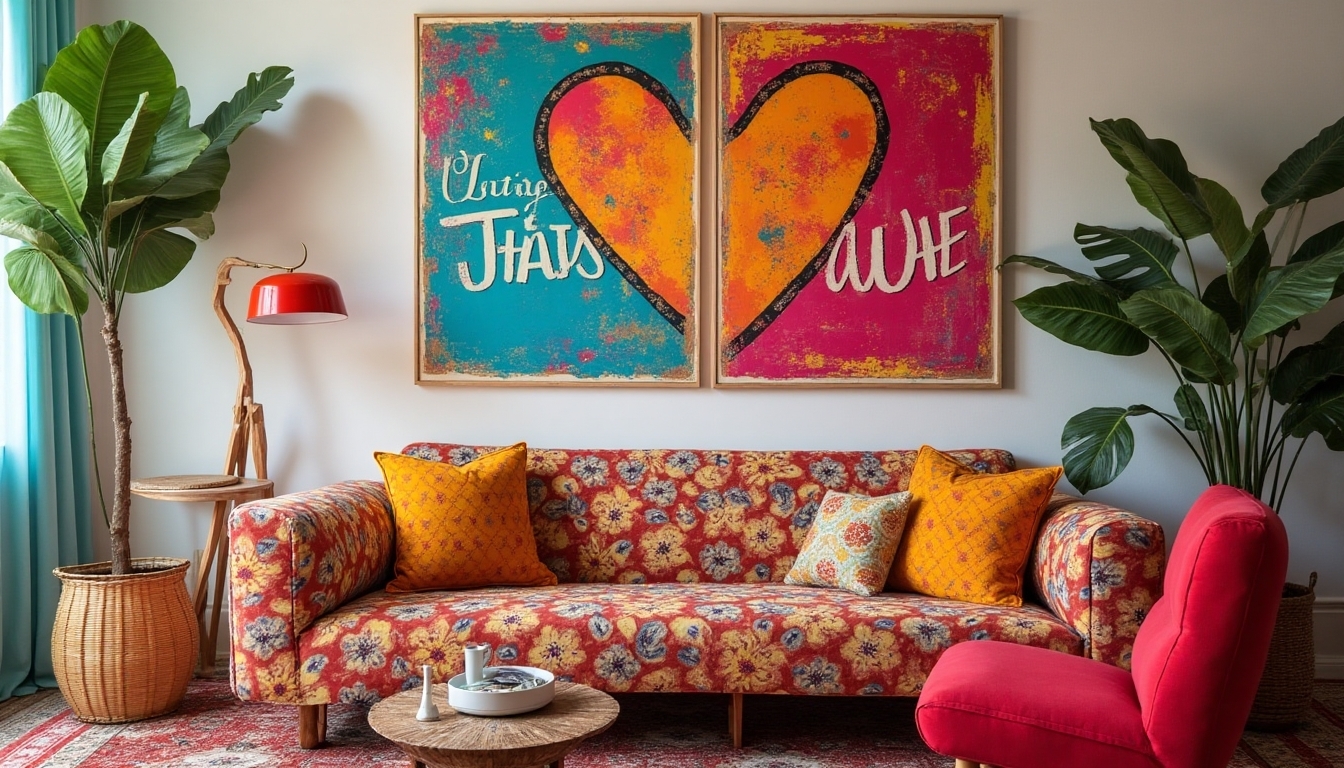 retro pop art love