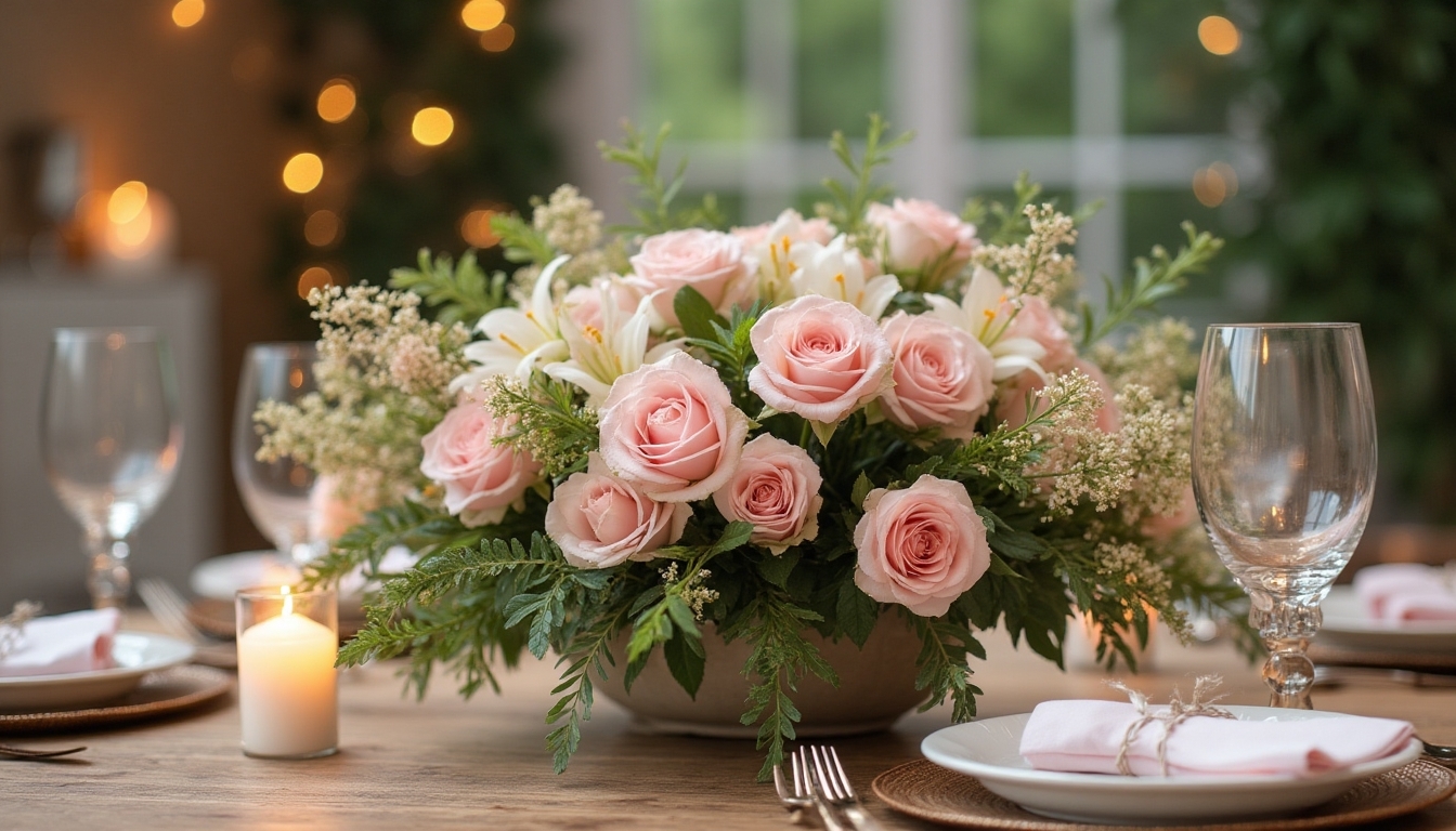 romantic finishing touches added