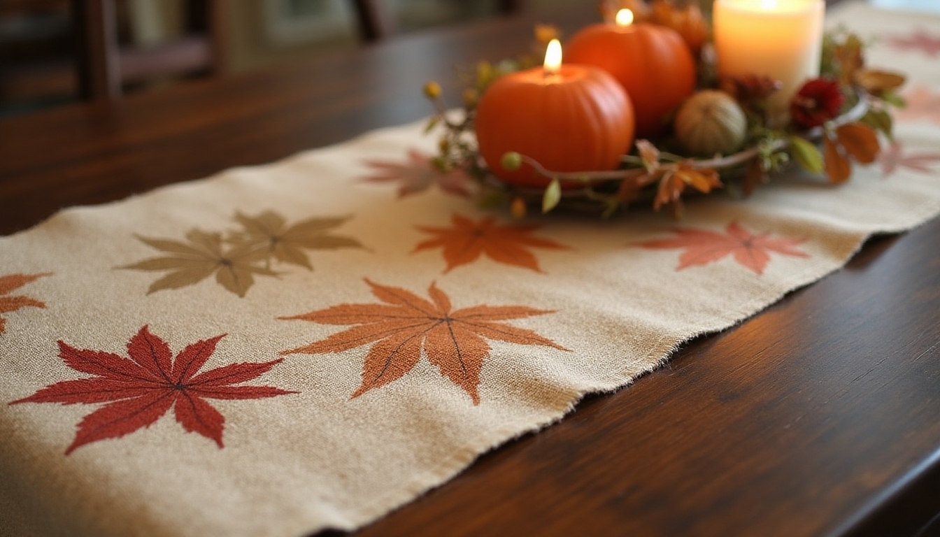 rustic burlap table decor