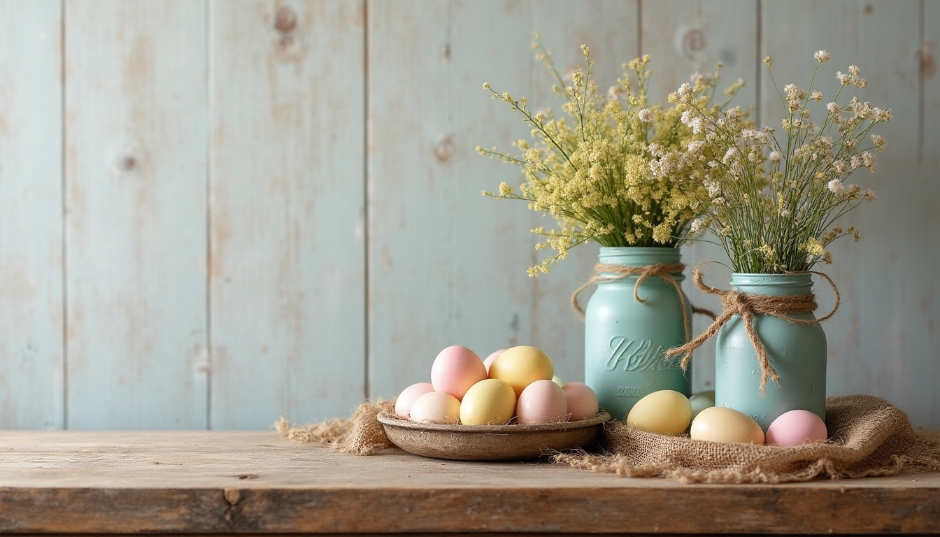 rustic farmhouse easter decor