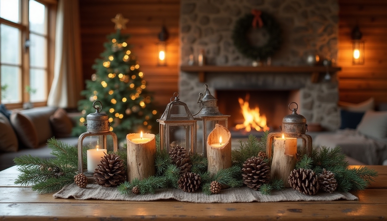 rustic farmhouse holiday decor