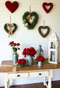 rustic farmhouse valentine decor