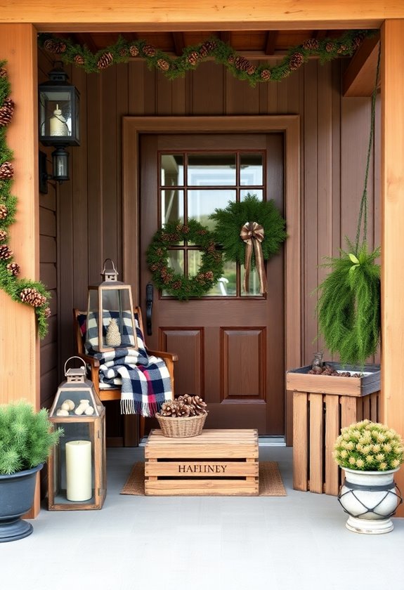 rustic holiday decor ideas