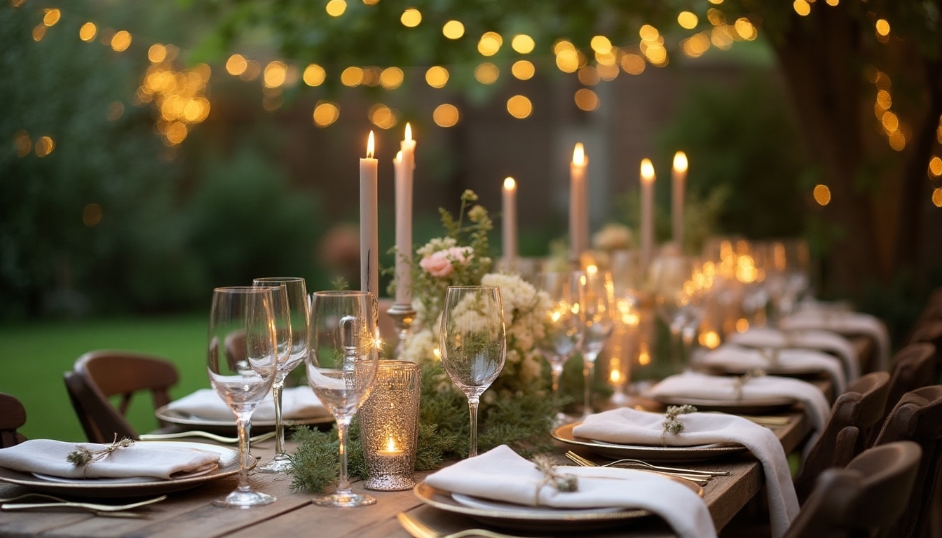 rustic metallic garden decor