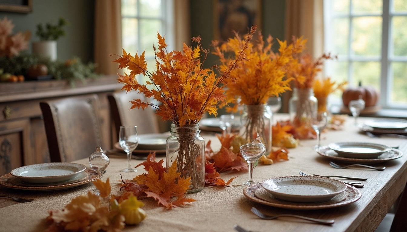 rustic thanksgiving table decor