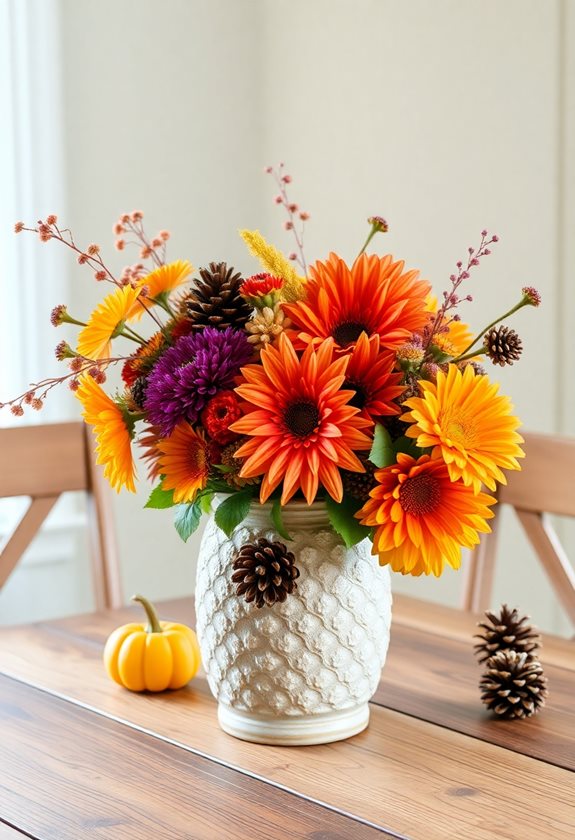 seasonal accents for thanksgiving