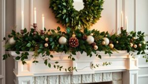 seasonal mantel decor inspiration