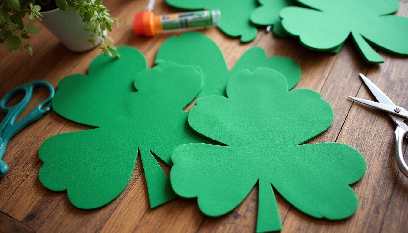 shamrock design for celebration