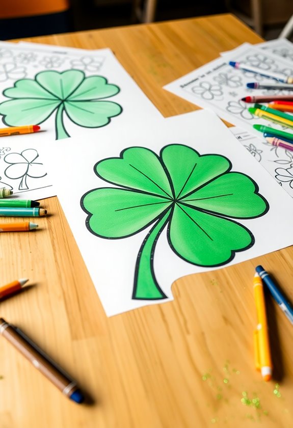 shamrock themed educational activities