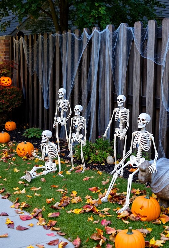 sinister skeletons create whimsy