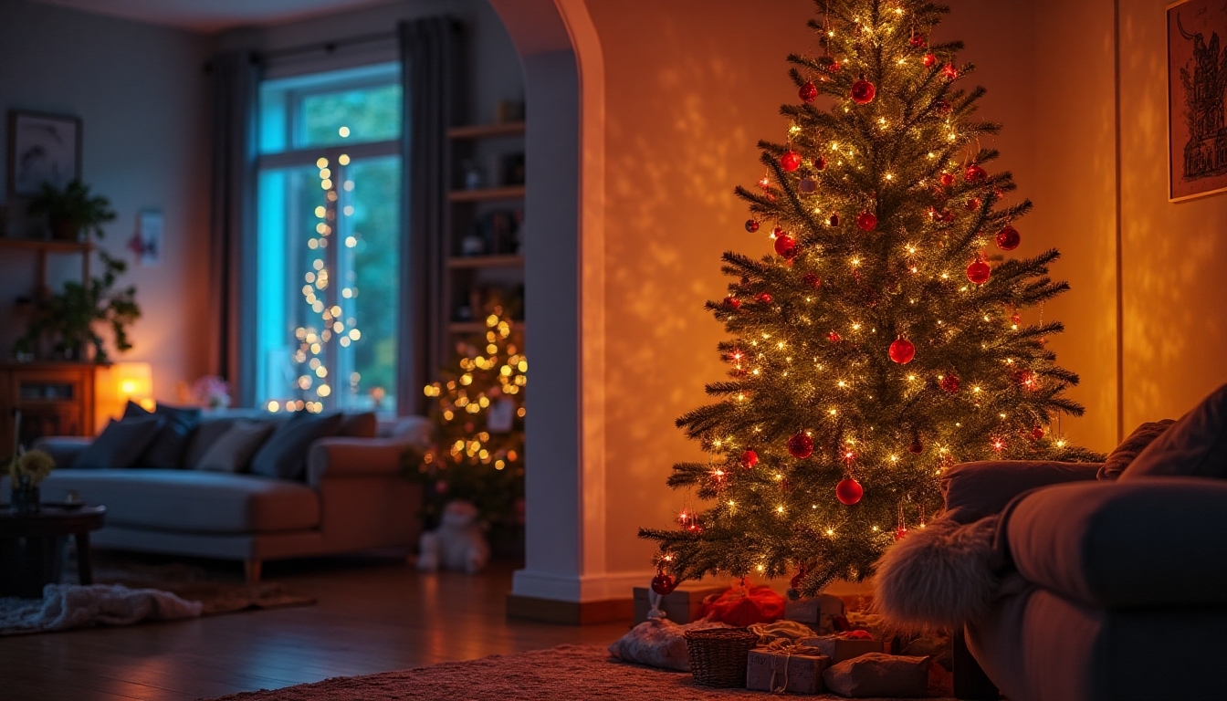 smart app controlled christmas lights