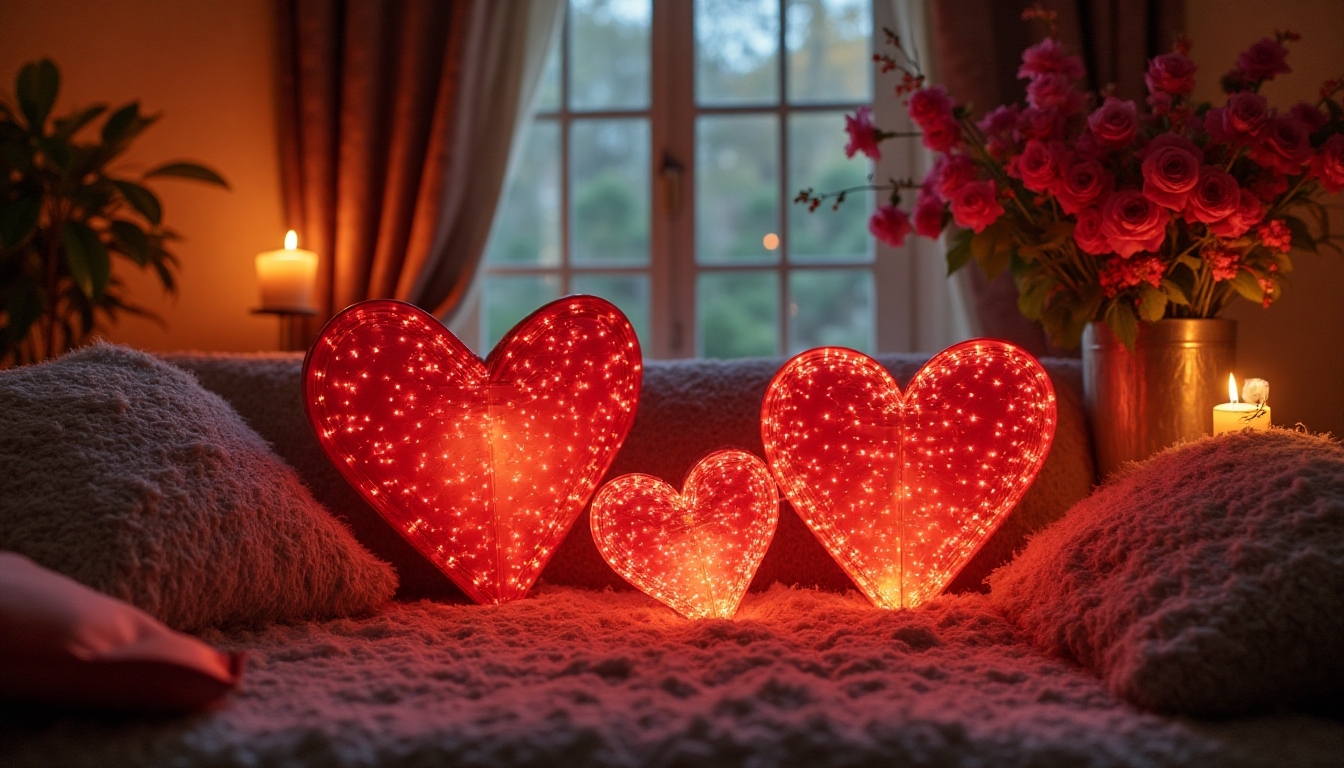 smart led romantic displays