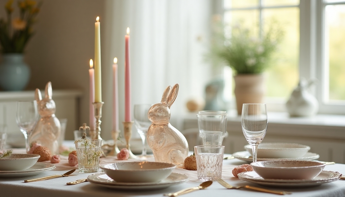 sophisticated easter candleholders design