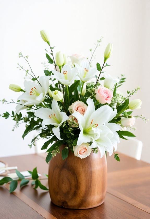 spiritual floral easter arrangements