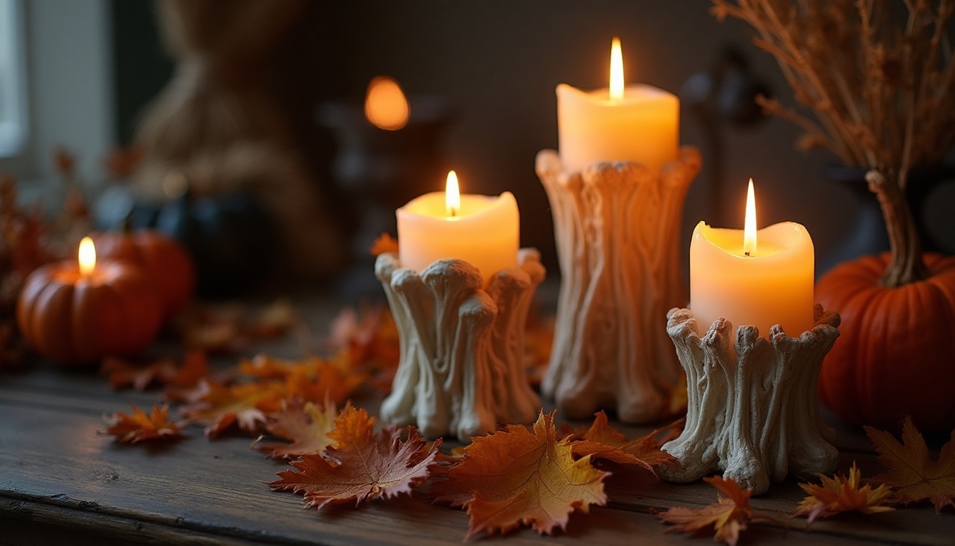 spooky diy bone decor