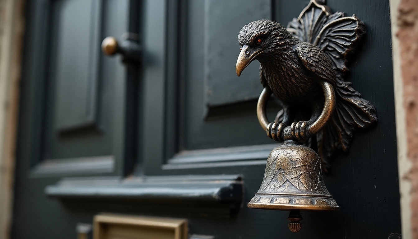spooky door decor options