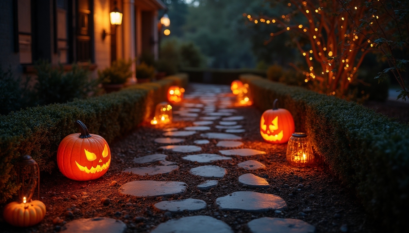 spooky illuminated pathways guide