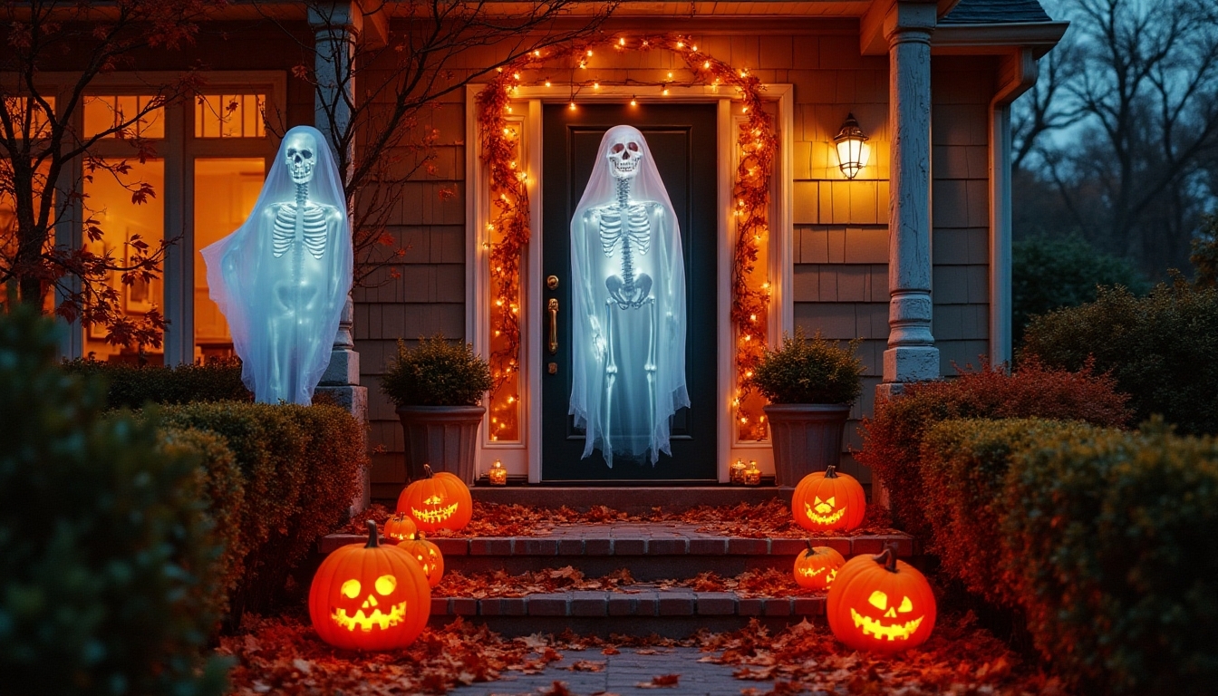 spooky led halloween decorations