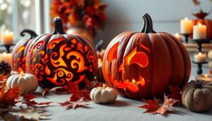 spooky pumpkin decoration ideas