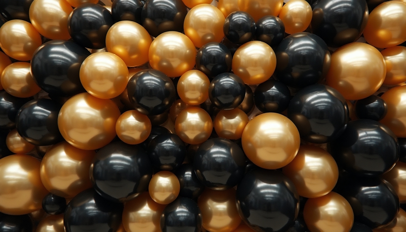 stunning balloon wall backdrops
