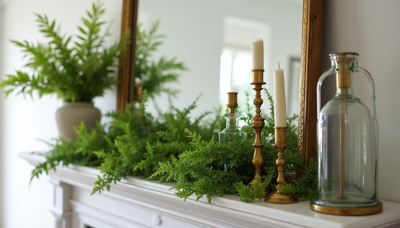 summer mantel d cor ideas