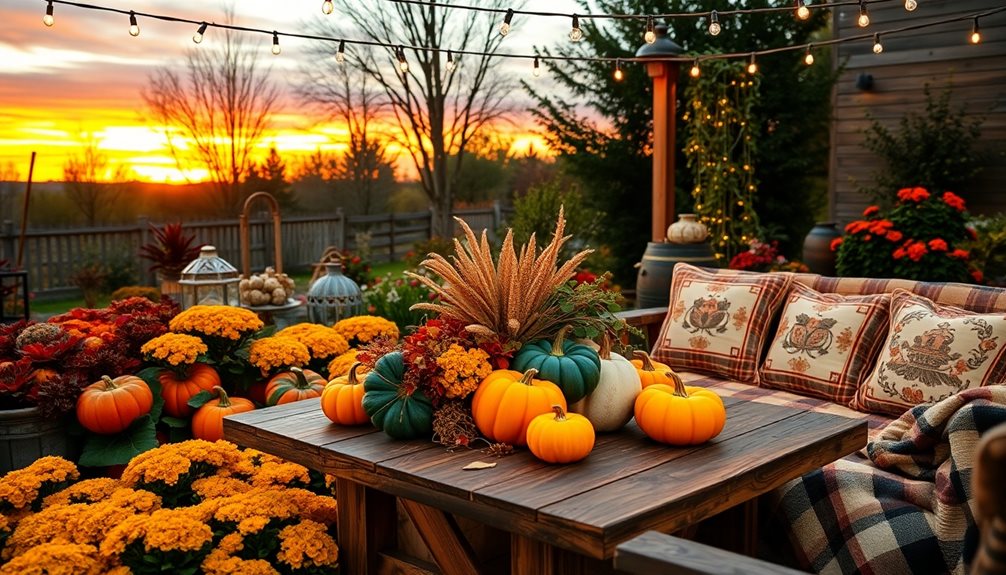 thanksgiving garden decor ideas