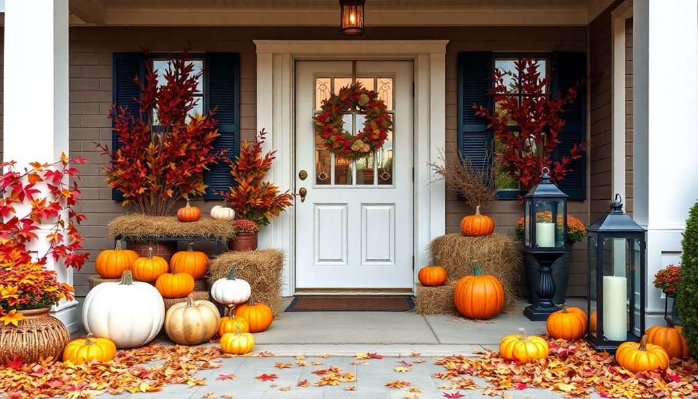 thanksgiving porch decoration ideas