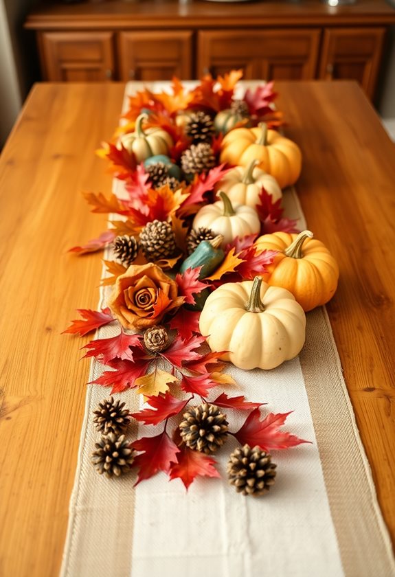 thanksgiving table runner decor