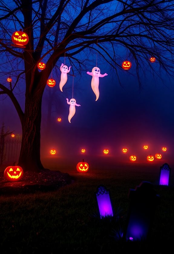 thrilling halloween yard decorations