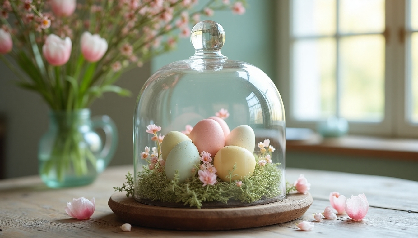 timeless easter display elegance