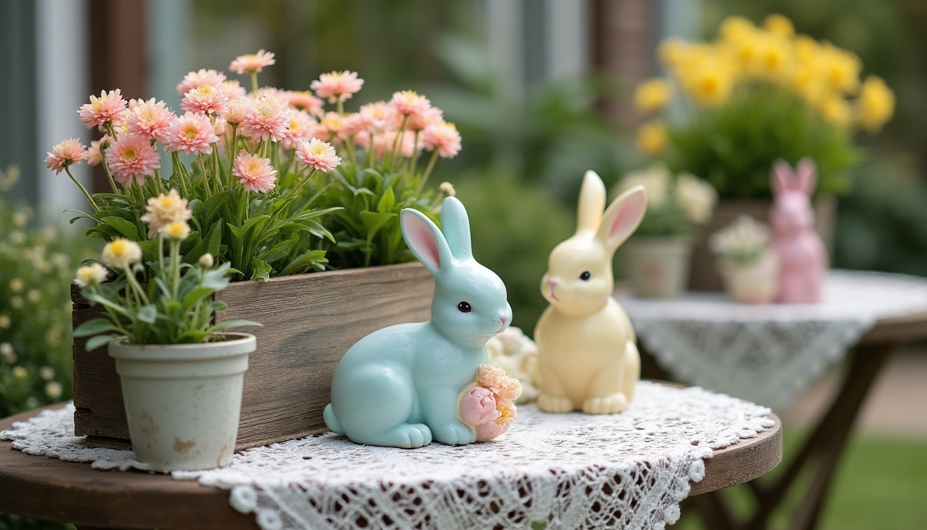 timeless easter garden accessories