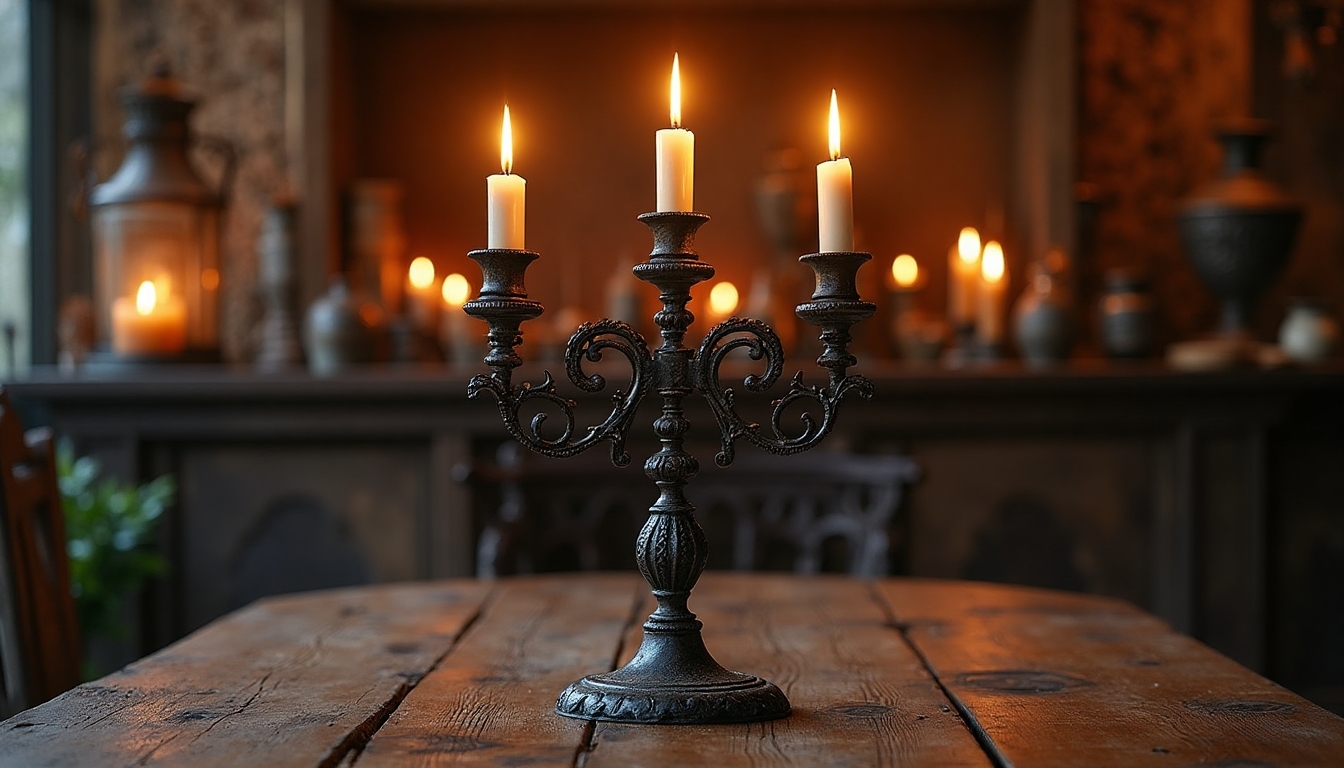 transform ordinary candleholders creatively