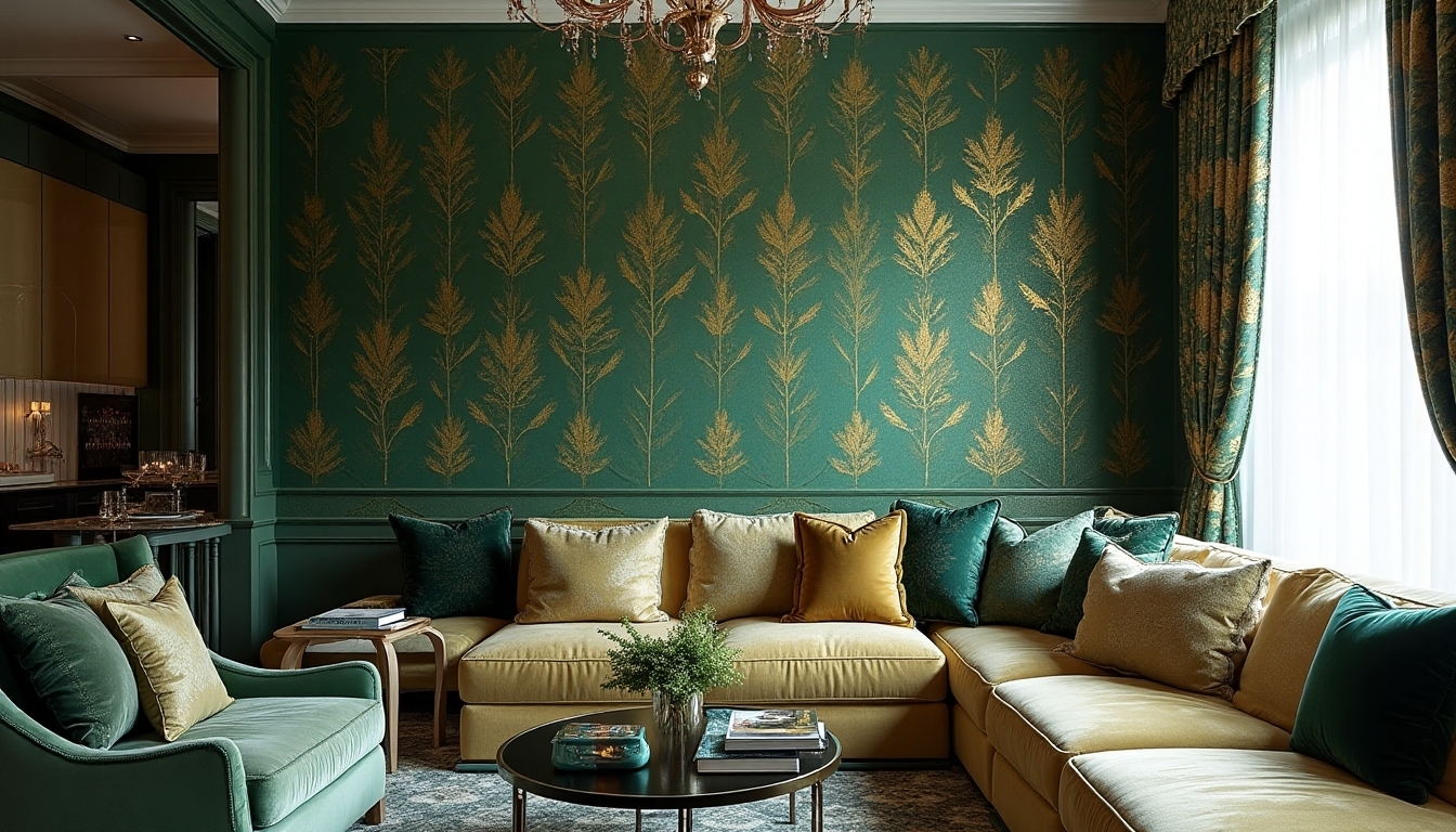 transformative wallpaper and textiles