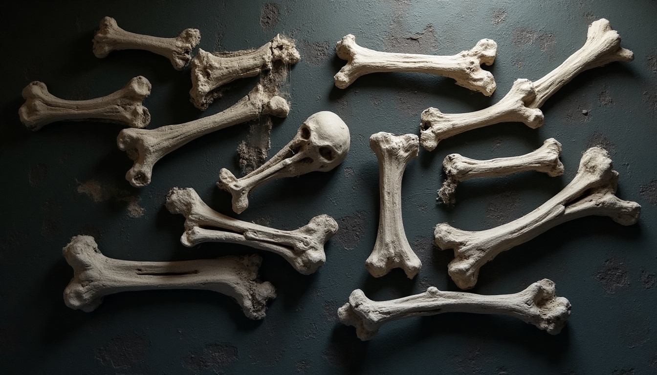 unique halloween bone decorations