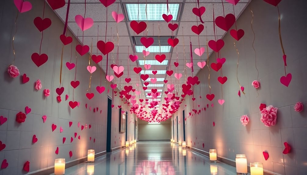 valentine s day hallway decorations
