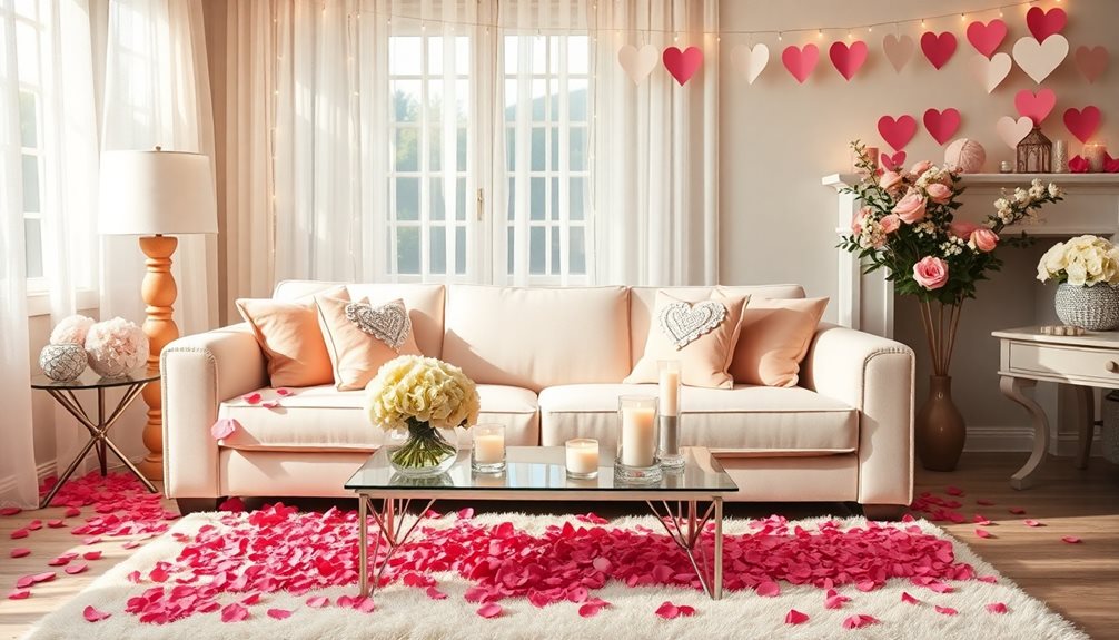 valentine s day living room magic