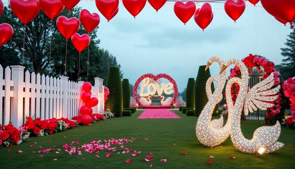 valentine s day yard decorations