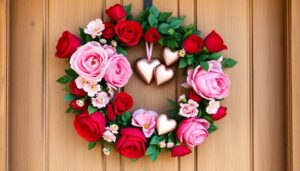 valentine s wreath craft instructions