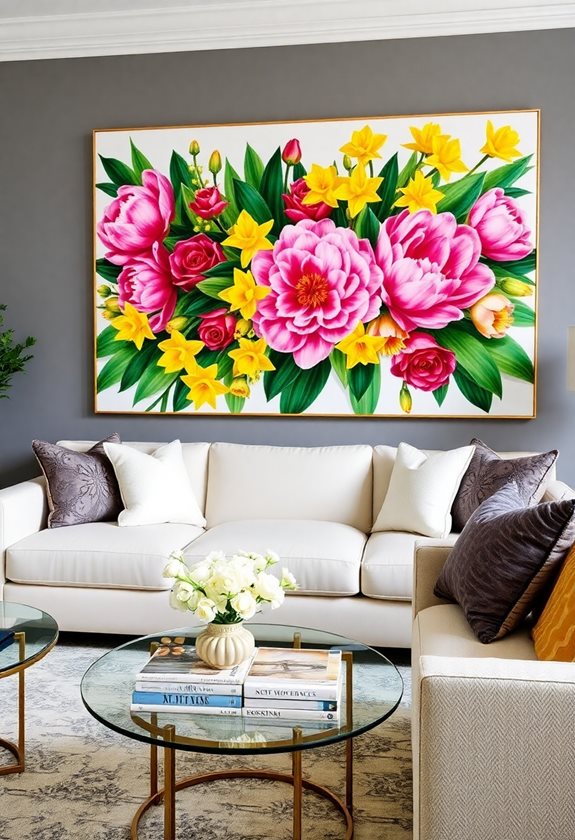 vibrant spring wall transformations
