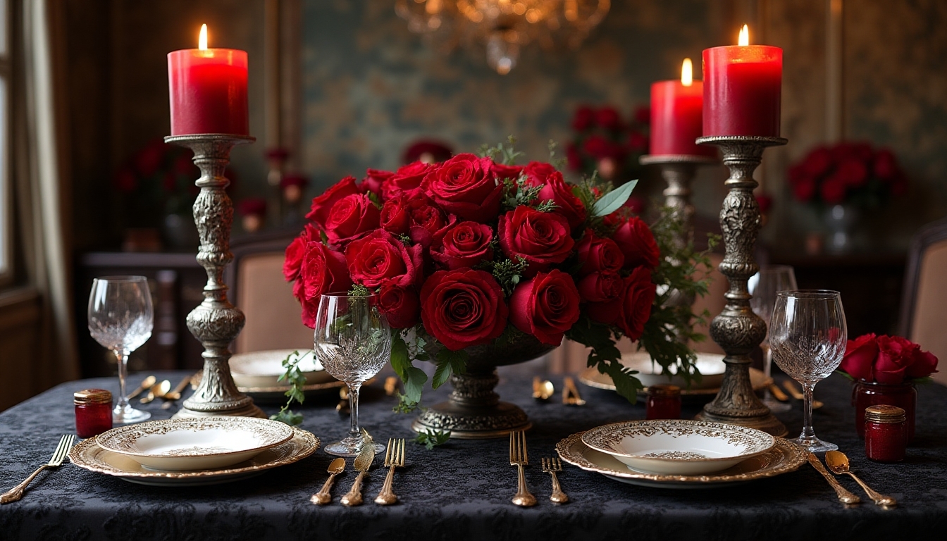 victorian gothic dining elegance