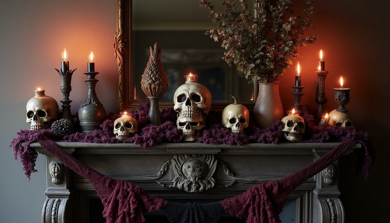 victorian halloween display ideas