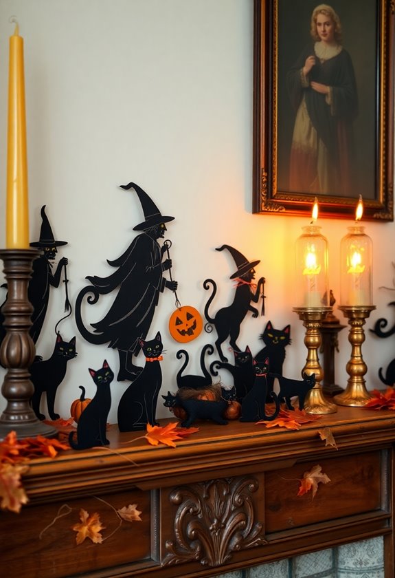 vintage german halloween decor