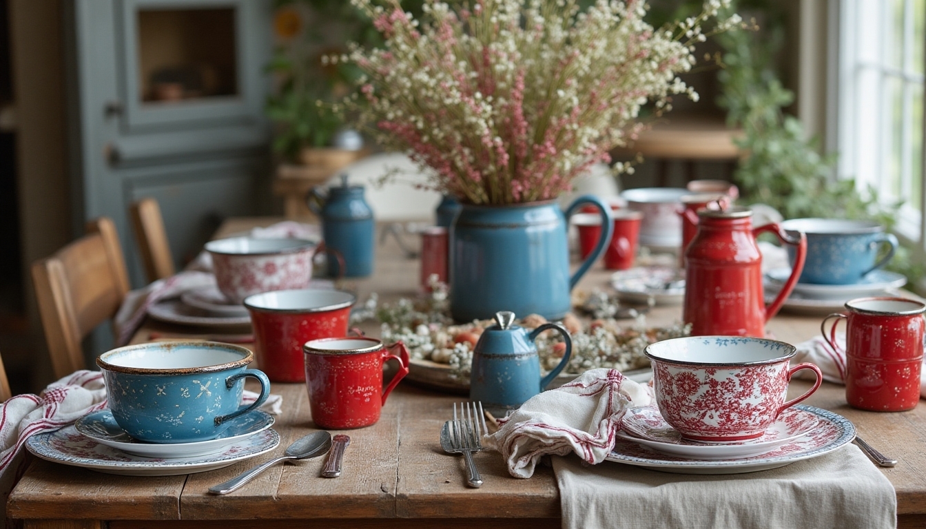 vintage metal patriotic decor