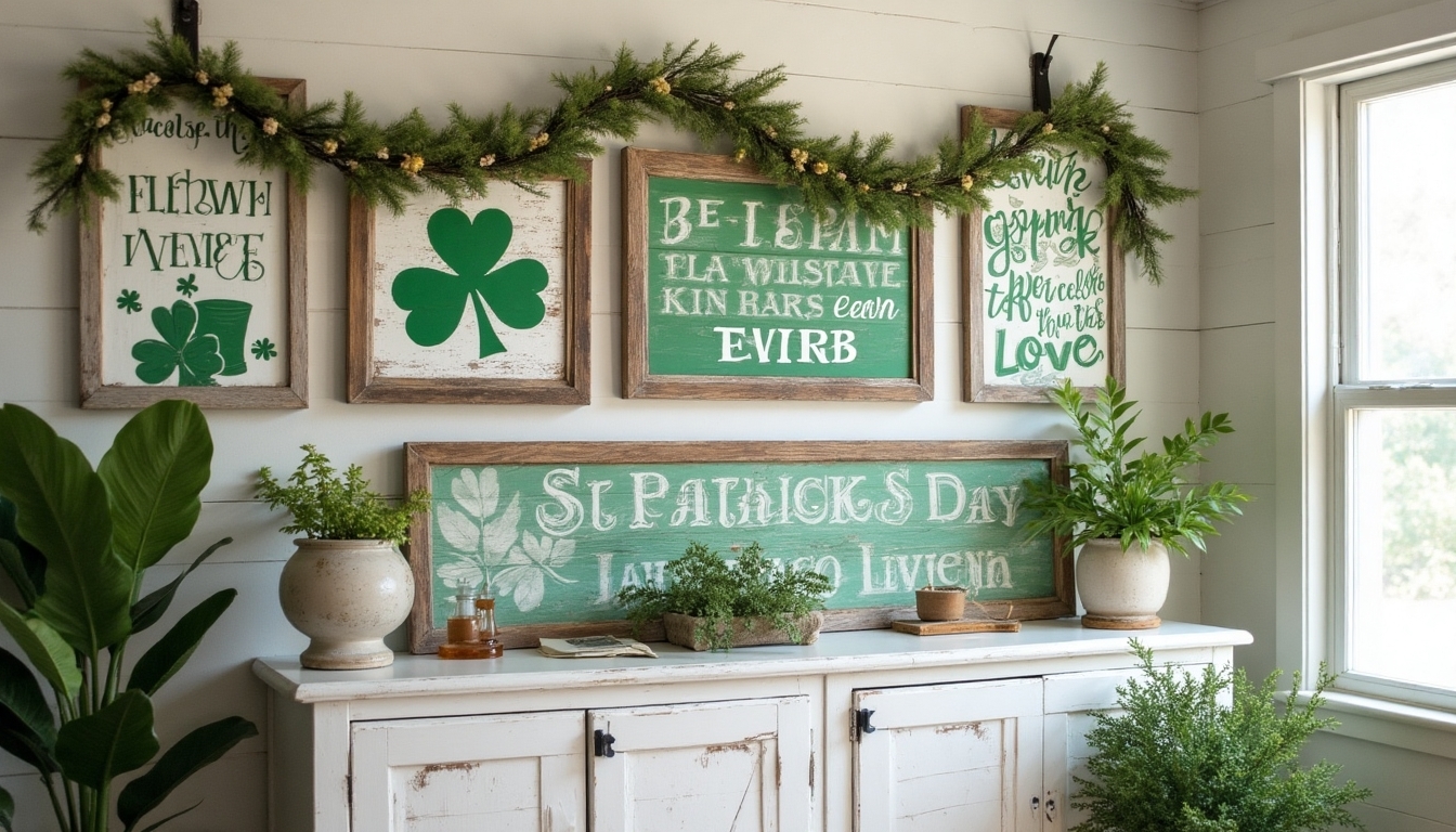 weathered irish wall art