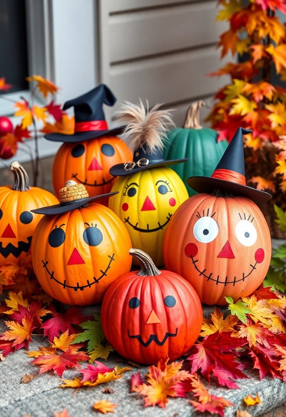 whimsical pumpkin character creation