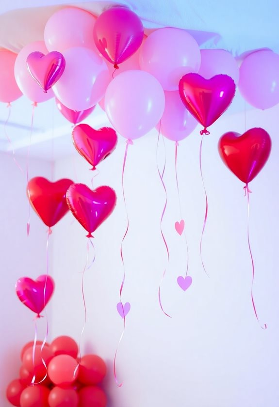whimsical valentine s day balloons